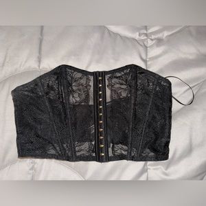 Black Victoria’s Secret Corset Top